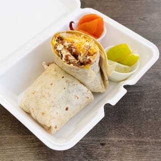 Bacon, Egg & Cheese Breakfast Burrito